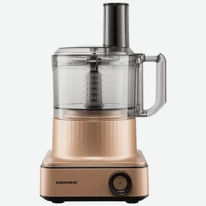 РЕДМОНД Кухонный комбайн 8 в 1 FP608, 1300 Вт, 6 скоростей, функция соковыжималки и кофемолки, бронзовый
