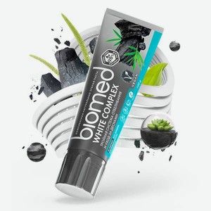 Зубная паста BIOMED без фтора Сладкая мята 100 г