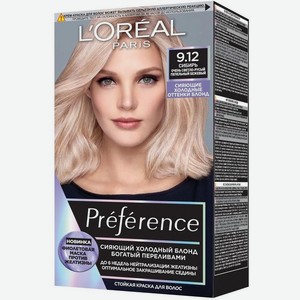 Краска для волос L Oreal Preference 9.12 Сибирь