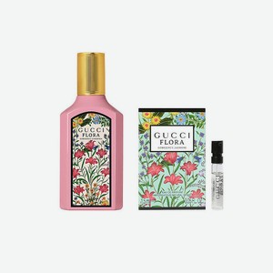 GUCCI Парфюмерная вода Flora Gorgeous Gardenia + Пробник Flora Gorgeous Jasmine, 50 мл + 1.5 мл