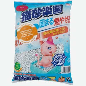 Наполнитель Earth Pet Ультракомкующийся с голубым индикатором, 7л, 7 л