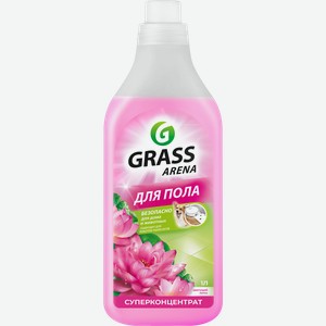 Средство для мытья полов GRASS Arena Цветущий лотос, с полирующим эффектом, 1л