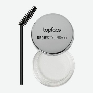 Гель-фиксатор для бровей Brow Styling Wax Topface прозрачный 10 г