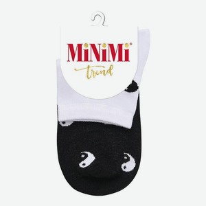 Носки женские Миними (Minimi) Тренд (Trend) бело-черные 4207 35-38 р.