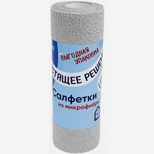 Салфетки из микрофибры Bicotex в рулоне 25×25см 20шт