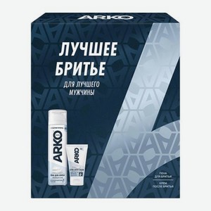 Подарочный набор Арко Мен (Arko Men) Чувствительный (Sensitive): пена для бритья 200 мл, крем после бритья 50 мл