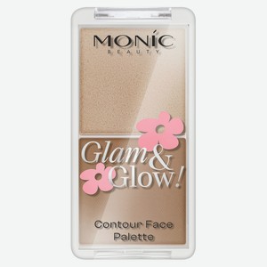 Контуринг для лица Monic Beauty Glam&Glow! ContourPalette тон 01 Китай
