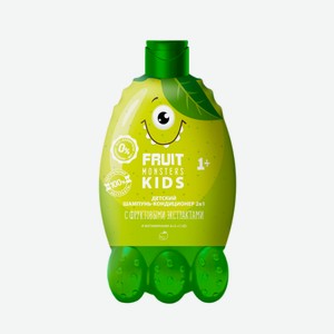 Шампунь-кондиционер Фрутомонстры детский (Fruit Monsters Kids) 2 в 1 яблоко 400 мл