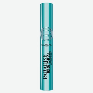 Тушь для ресниц L Oreal Paris Paradise Big Deal водостойкая черная Италия, 9,9 мл