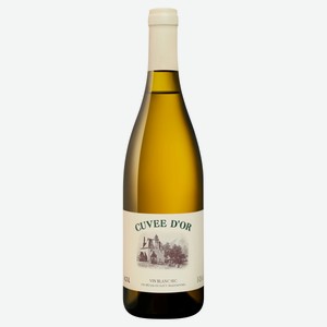 Вино Cuvee d Or ординарное белое сухое Россия, 0,75 л