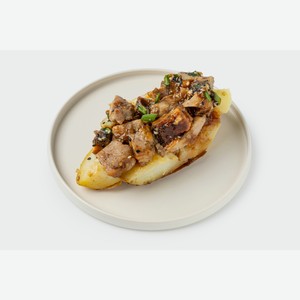 Картофель печеный по-балтийски с курицей и угрем 220 г