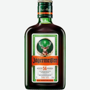 Ликер Jagermeister десертный 35% 200мл, 200 мл