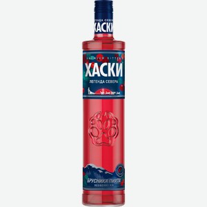 Настойка ХАСКИ Брусника-Пихта 35%, горькая, 0.5л