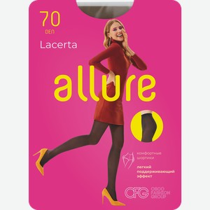 Колготки женские ALLURE Lacerta 70 den glase 2, 1 шт