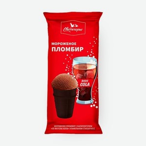 Мороженое пломбир со вкусом cola Свитлогорье, 95 г