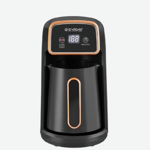 ENDEVER Кофеварка электрическая, Costa-1017, черная, со станцией, с автоотключением, 300 мл