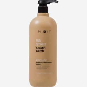 Бальзам-ополаскиватель Миксит (Mixit) Ре:Старт Кератиновая бомба (Re:Start Keratin Bomb) 1 л