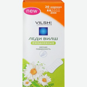 Прокладки ежедневные ЛЕДИ ВИЛШ Soft, 20шт