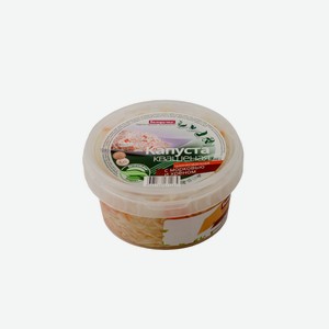 Капуста Белоручка квашеная с морковью и хреном шинкованная 500 г