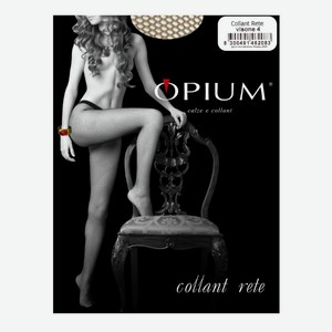 Колготки сетка OPIUM Colant Rete - visone 4