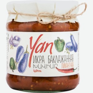 Икра ЧТМ fantasy brands баклажанная пикантная, Армения, 470 г