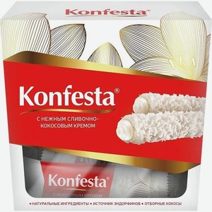 Конфеты КОНФЕСТА Глазированные с кокос. нач., Россия, 150 г