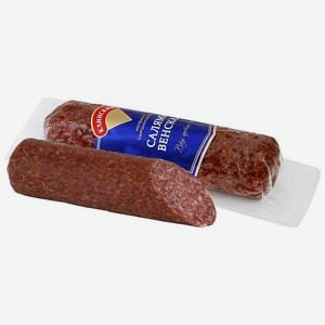 Колбаса Клинский мясокомбинат Салями Венская сырокопченая, 300 г