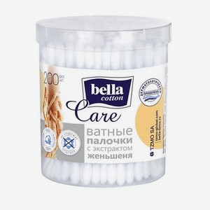 Bella Ватные палочки cotton care женьшень