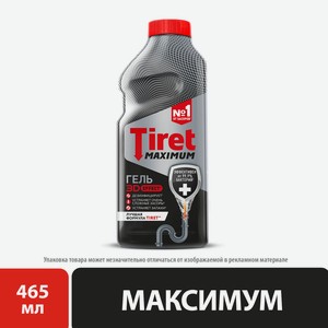Средство д/канализационных труб Tiret дезинфицирующее 465мл
