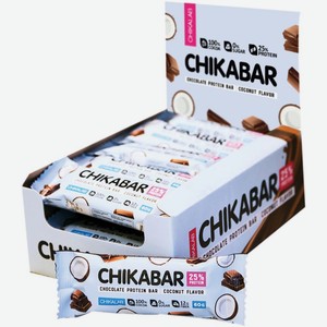 Батончик CHIKALAB глазированный с начинкой кокос