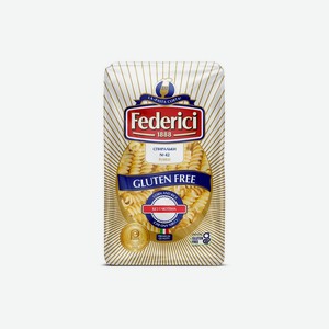 Макаронные изделия Federici №42 Fusilli Безглютеновые Спиральки 400 г