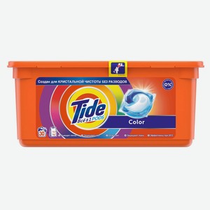 Капсулы для стирки Tide PODs Всё-в-1 Color, 30 шт
