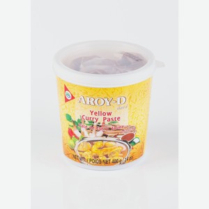 Паста Aroy-D Карри желтая, 400г