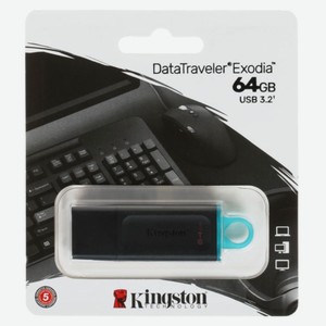 Флешка Kingston DataTraveler Exodia 64GB