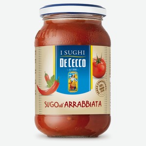 Соус для пасты De Cecco Аррабьята, 400 г