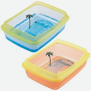 Ferplast чаша TORTUGAS для черепах (47 х 36 х 15 см.). В ассортименте