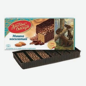 Вафельный торт Красный Октябрь Мишка косолапый 250 г
