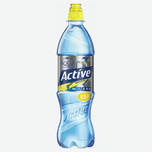 Напиток негазированный Aqua Minerale Active цитрус безалкогольный, 600 мл