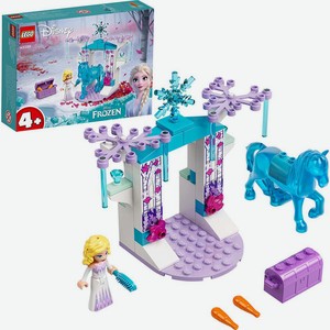 LEGO Disney Princess 43209 Ледяная конюшня Эльзы и Нокка