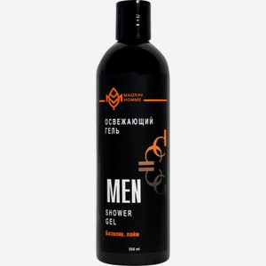 Гель для душа MAGRAV HOMME Освежающий, Россия, 350 мл