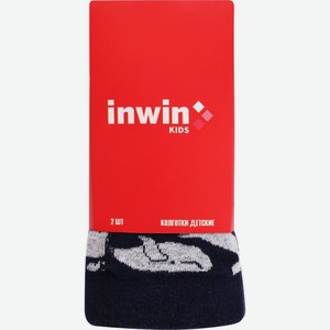 Колготки детские INWIN разноцветные р62-134 BFT-8, Узбекистан, 2 шт