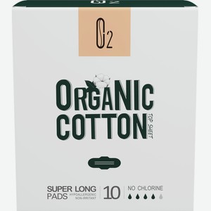 Прокладки O2 Ultra thin ночные, Китай, 10 шт