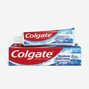 Зубная паста Colgate Тройное действие экстра отбеливание 100мл