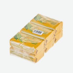 Мыло туалетное Невская Косметика Липовый цвет, 90г Россия