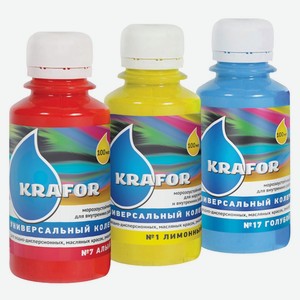 Колер универсальный Krafor Голубой, 100 мл