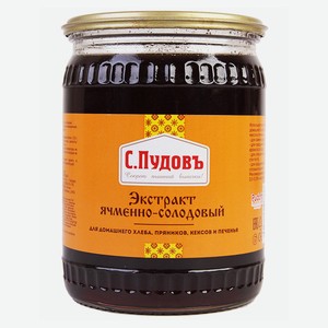 Экстракт ячменно-солодовый «С.Пудовъ», 650 г