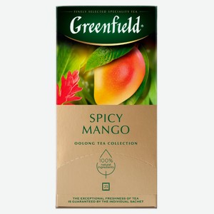 Чай оолонг Greenfield Spicy Mango, 25х1,5 г