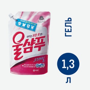 Средство Wool Shampoo для стирки оригинальный, 1.3л Северная Корея