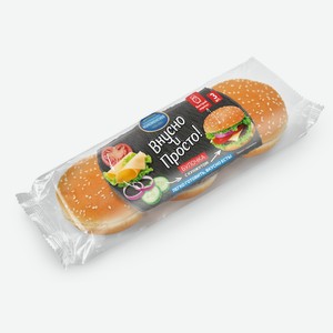 Булочки Вкусно и Просто Коломенский пшеничные с кунжутом 180г