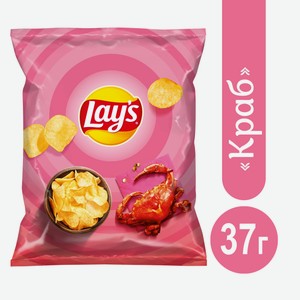 Чипсы Lay s краб, 37г